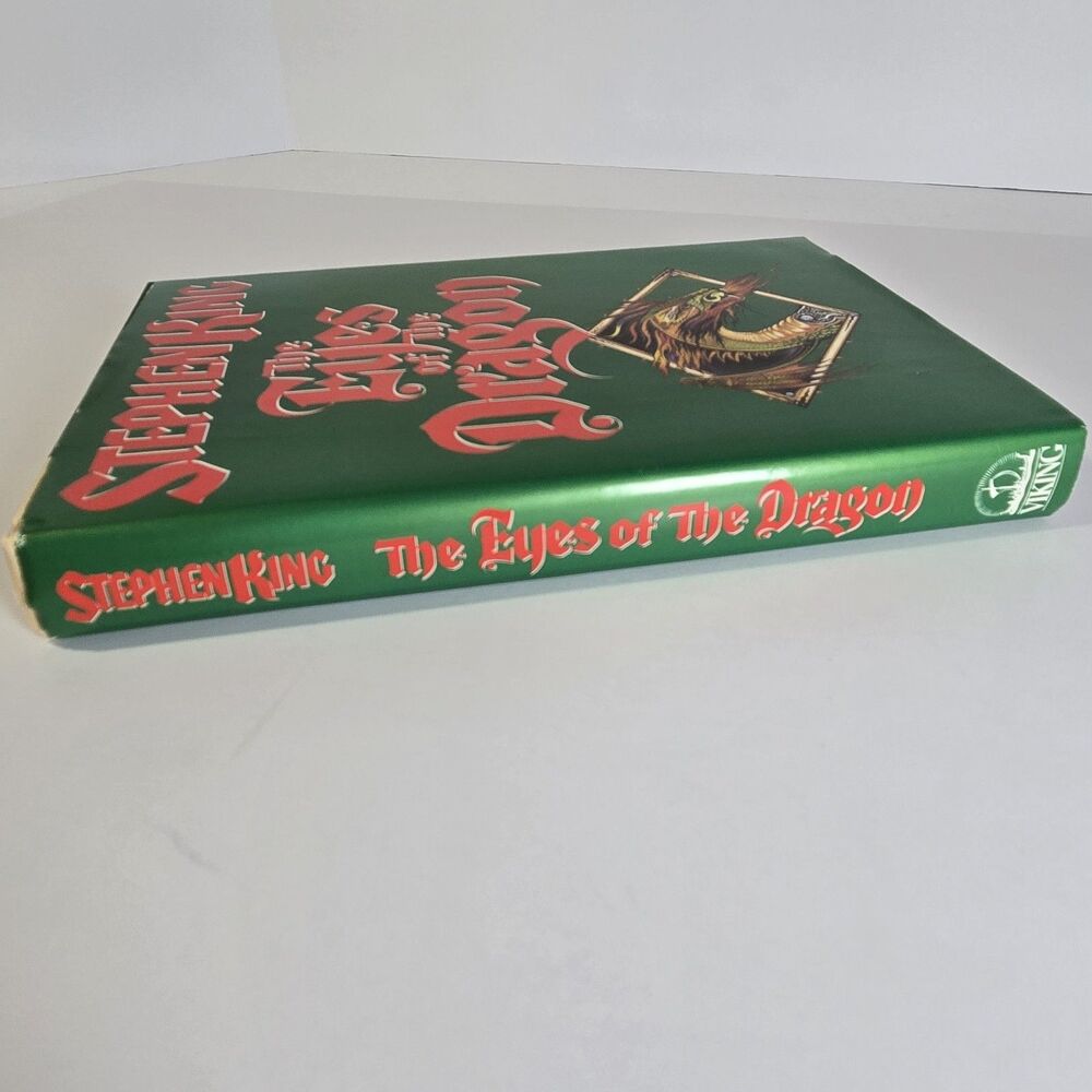 Stephen King The Eyes of the Dragon 1987 Viking 1st Edition 1st Printing HC DJ - Picture 4 of 8